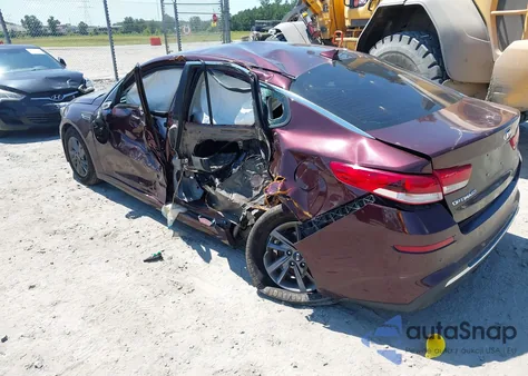 2020 Kia Optima Lx z USA, uszkodzony, nr VIN 5XXGT4L33LG397838